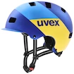 Cyklistická helma Uvex HLMT 5 PRO modro-žlutá matná
