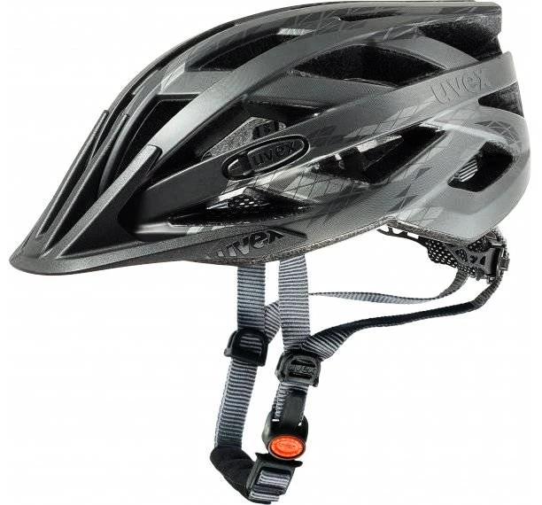 Cyklistická helma Uvex I-VO CC Black-Smoke Mat (S4104231100)