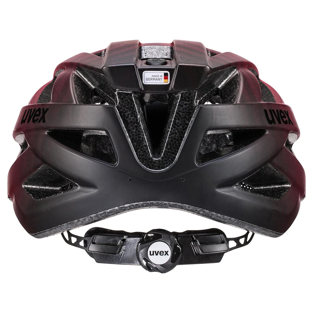 Cyklistická helma Uvex I-VO CC Red Black Mat (S4104233000)