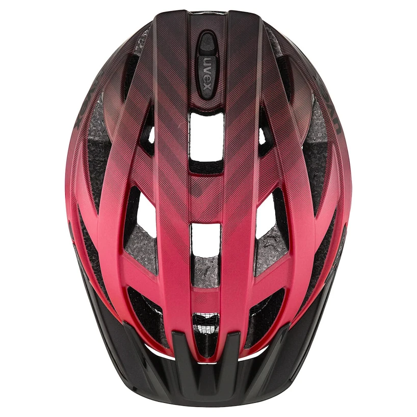 Cyklistická helma Uvex I-VO CC Red Black Mat (S4104233000)