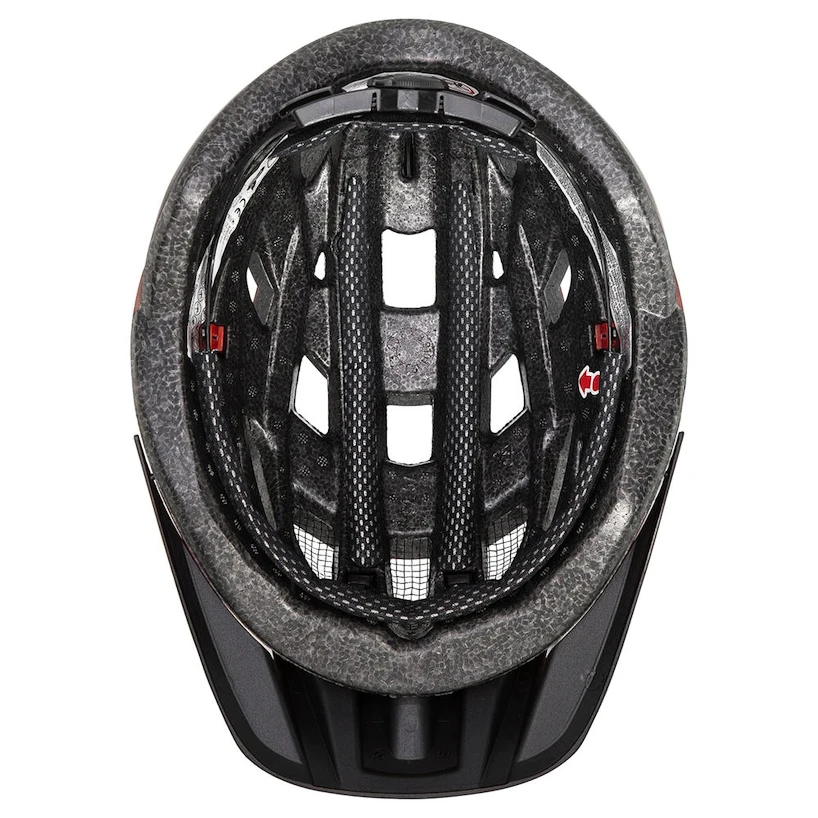 Cyklistická helma Uvex I-VO CC Red Black Mat (S4104233000)