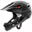 Cyklistická helma Uvex Jakkyl HDE černá-tmavě stříbrná matná