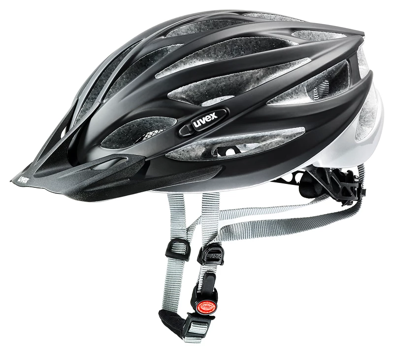 Cyklistická helma Uvex  Oversize Black Mat-Silver (S4101600600)