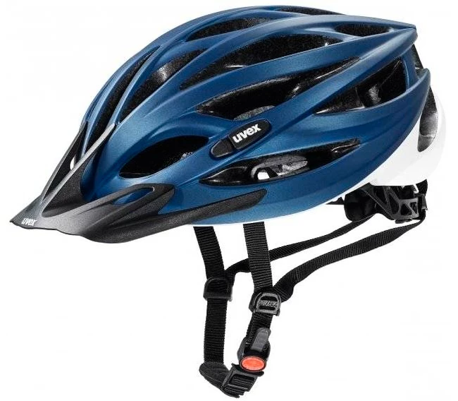 Cyklistická helma Uvex  Oversize Blue/White Mat 61 - 65 cm