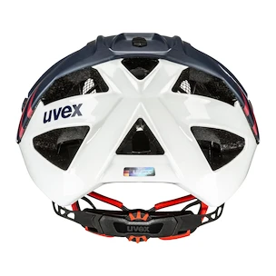 Cyklistická helma Uvex Quatro CC Deep Space-White Mat (S4100260200)