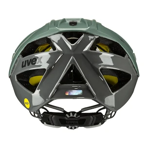 Cyklistická helma Uvex Quatro CC Mips Moss-Rhino (S4106100400)