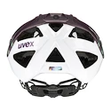 Cyklistická helma Uvex Quatro CC Plum-White Mat (S4100260100)