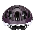 Cyklistická helma Uvex Quatro CC Plum-White Mat (S4100260100)