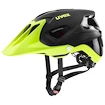 Cyklistická helma Uvex Quatro Integrale černo-žlutá