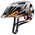 Cyklistická helma Uvex Quatro matná šedá