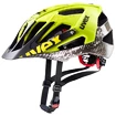 Cyklistická helma Uvex Quatro neonová žlutá