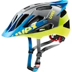Cyklistická helma Uvex Quatro Pro antracitová-limetková matná