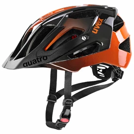 Cyklistická helma Uvex Quatro Titan - Orange (S4107752800)
