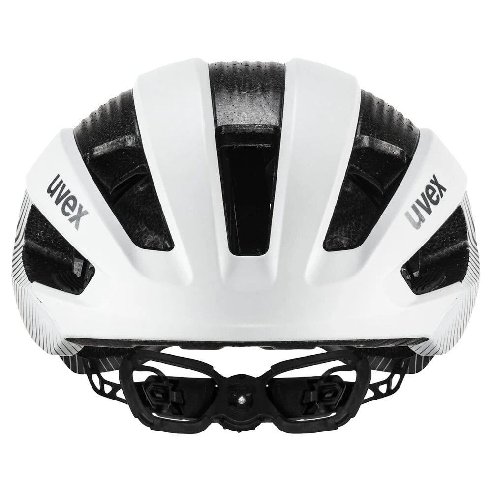 Cyklistická helma Uvex Rise CC White-Grey We (S4100340300)