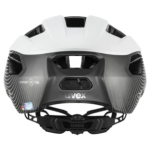 Cyklistická helma Uvex Rise CC White-Grey We (S4100340300) 52 - 56 cm
