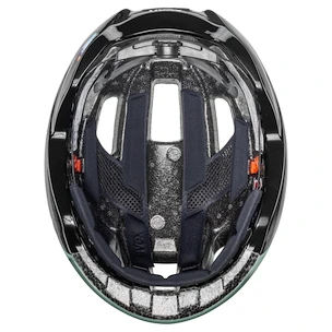 Cyklistická helma Uvex Rise Moss Green-Black (S4100550400)