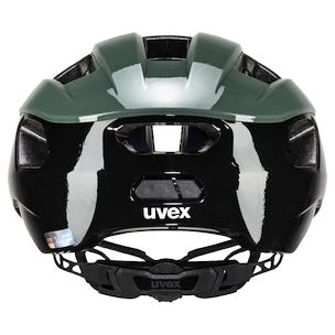 Cyklistická helma Uvex Rise Moss Green-Black (S4100550400)