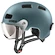 Cyklistická helma Uvex Rush Visor Deep Turquoise Mat (S4100280400) 55 - 58 cm