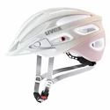 Cyklistická helma Uvex  True CC bílo růžová