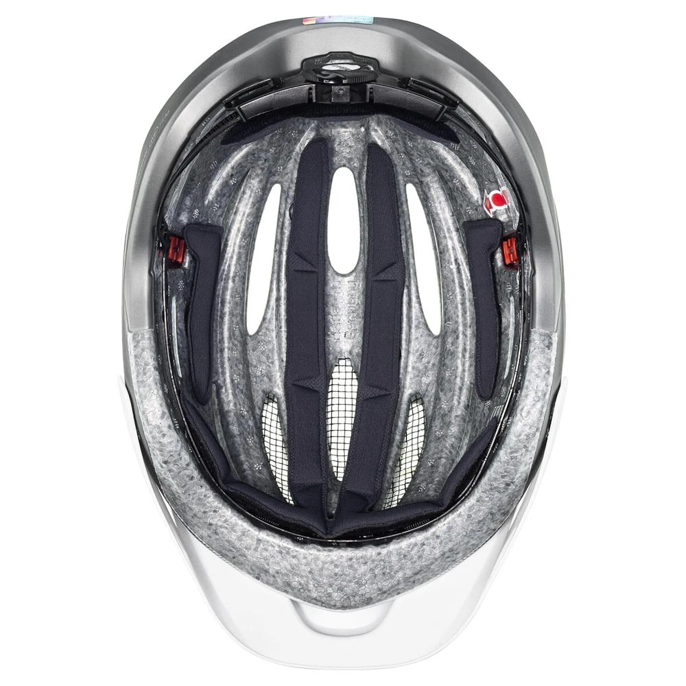 Cyklistická helma Uvex True CC White-Grey We (S4100660100)