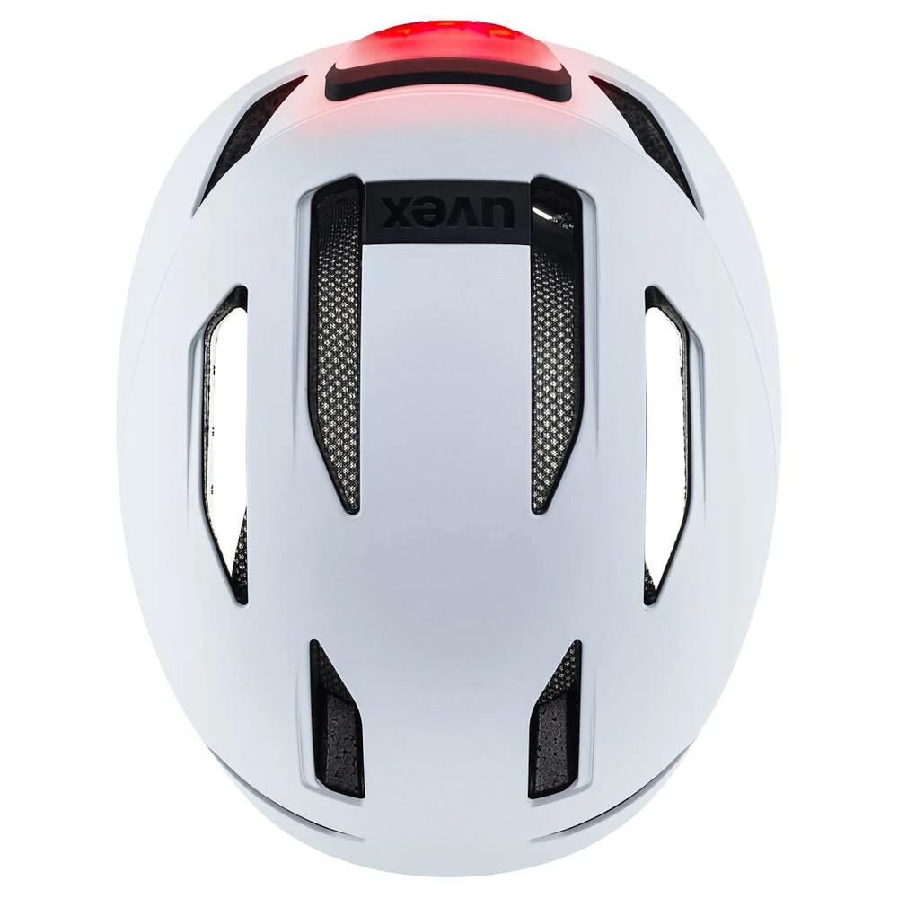 Cyklistická helma Uvex Urban Planet LED Cloud Matt (S4100650200)