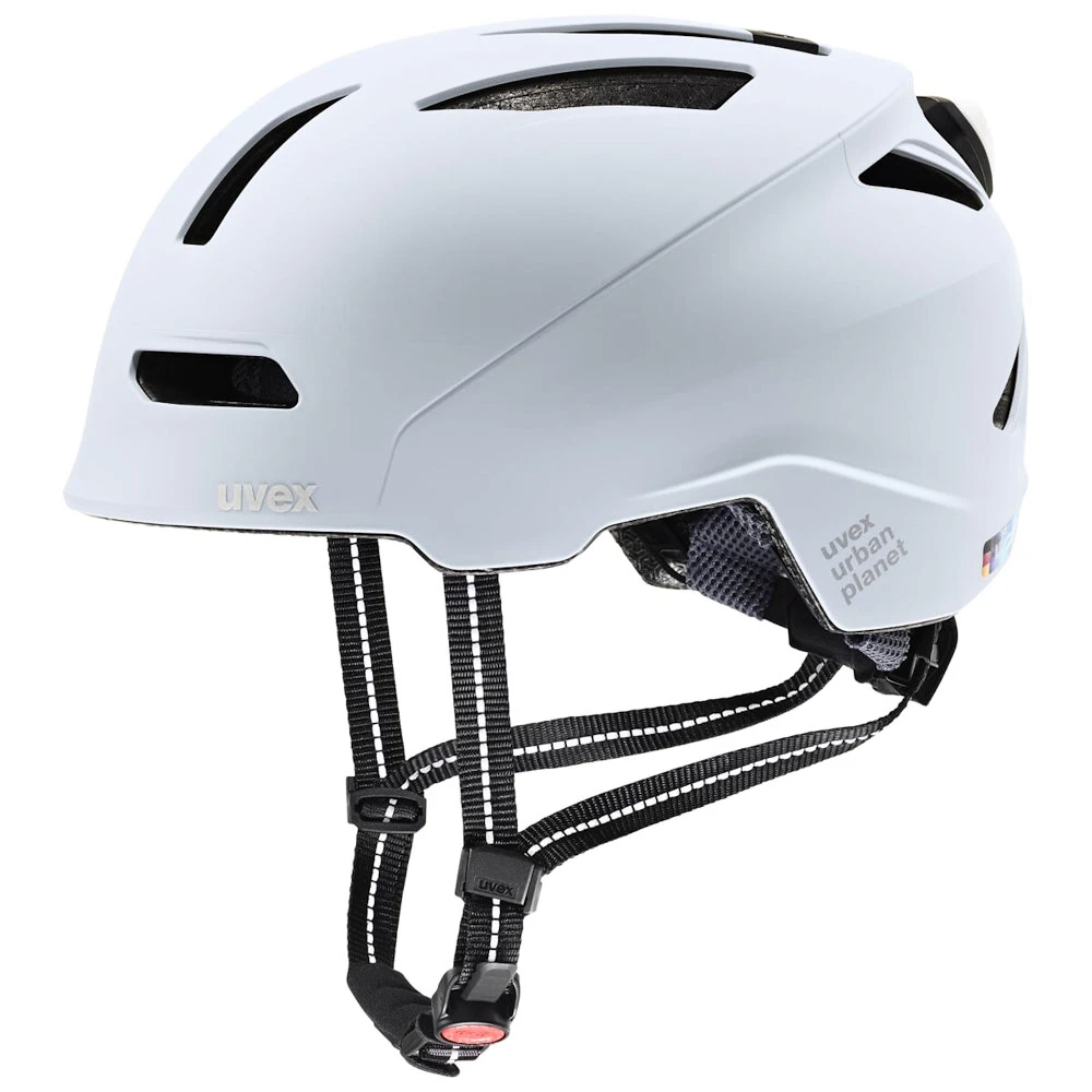 Cyklistická helma Uvex Urban Planet LED Cloud Matt (S4100650200) 58 - 61 cm