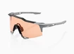 Cyklistické brýle 100% Speedcraft šedo-růžové