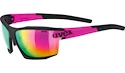 Cyklistické brýle Uvex Sportstyle 113 černo-růžové matné