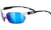 Cyklistické brýle Uvex Sportstyle 114 bílo-černé matné