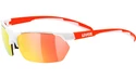 Cyklistické brýle Uvex Sportstyle 114 bílo-oranžové