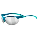 Cyklistické brýle Uvex Sportstyle 114 zeleno-modré matné