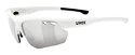 Cyklistické brýle Uvex Sportstyle 115 matné bílé