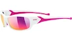 Cyklistické brýle Uvex Sportstyle 211 bílo-růžové