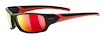 Cyklistické brýle Uvex Sportstyle 211 pola černo-červené