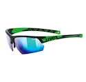 Cyklistické brýle Uvex Sportstyle 224 černo-zelené