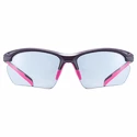 Cyklistické brýle Uvex Sportstyle 802 Small Vario fialovo-růžové