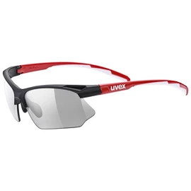 Cyklistické brýle Uvex Sportstyle 802 Vario černo-červené