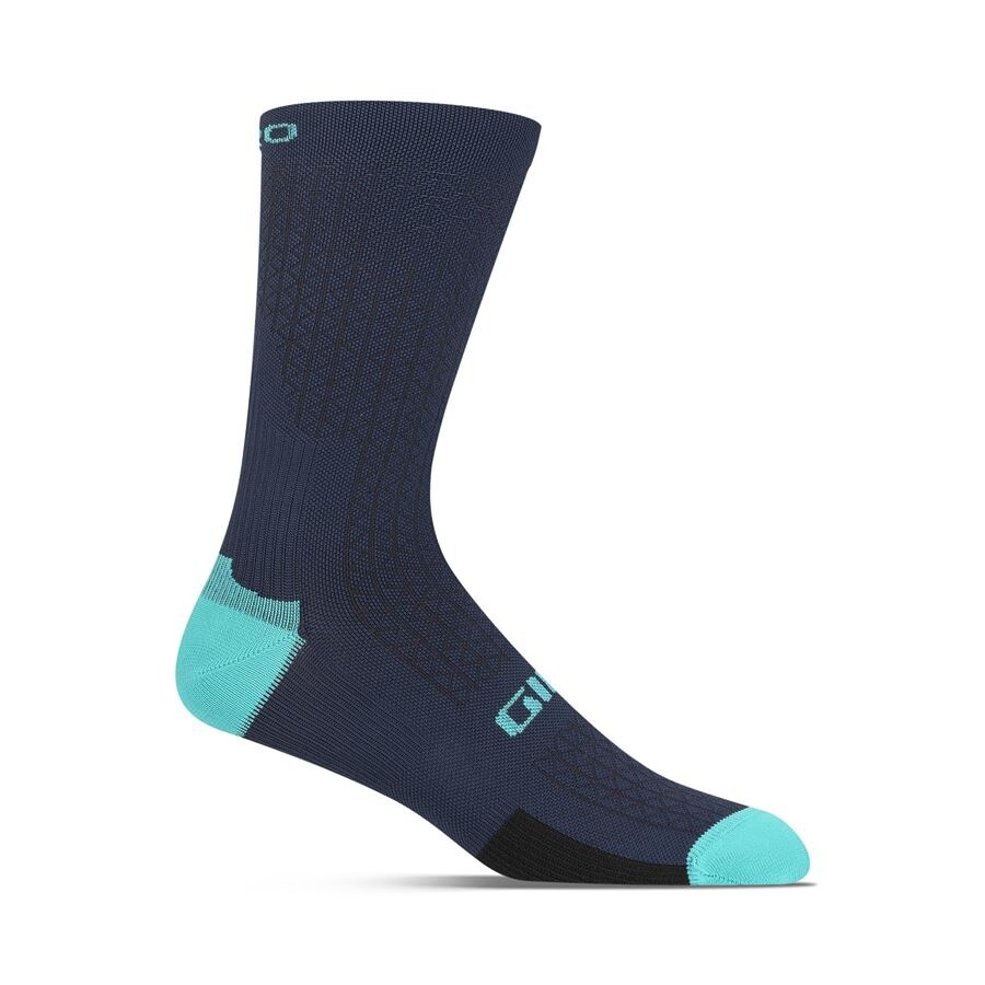 Product detail of Cyklistické ponožky Giro HRC  Team Phantom Blue/Screaming Teal  L