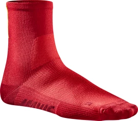 Cyklistické ponožky Mavic Essential střední červené