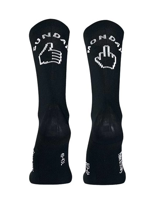 Cyklistické ponožky NorthWave  Sunday Monday High Sock black