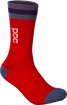 Cyklistické ponožky POC Essential Mid Length Sock, červená, 39-41
