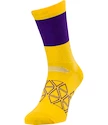 Cyklistické ponožky Silvini Bardiga Yellow-plum, 39-41
