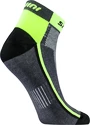 Cyklistické ponožky Silvini  Plima Charcoal/Green