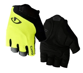 Cyklistické rukavice GIRO Bravo černo-žluté