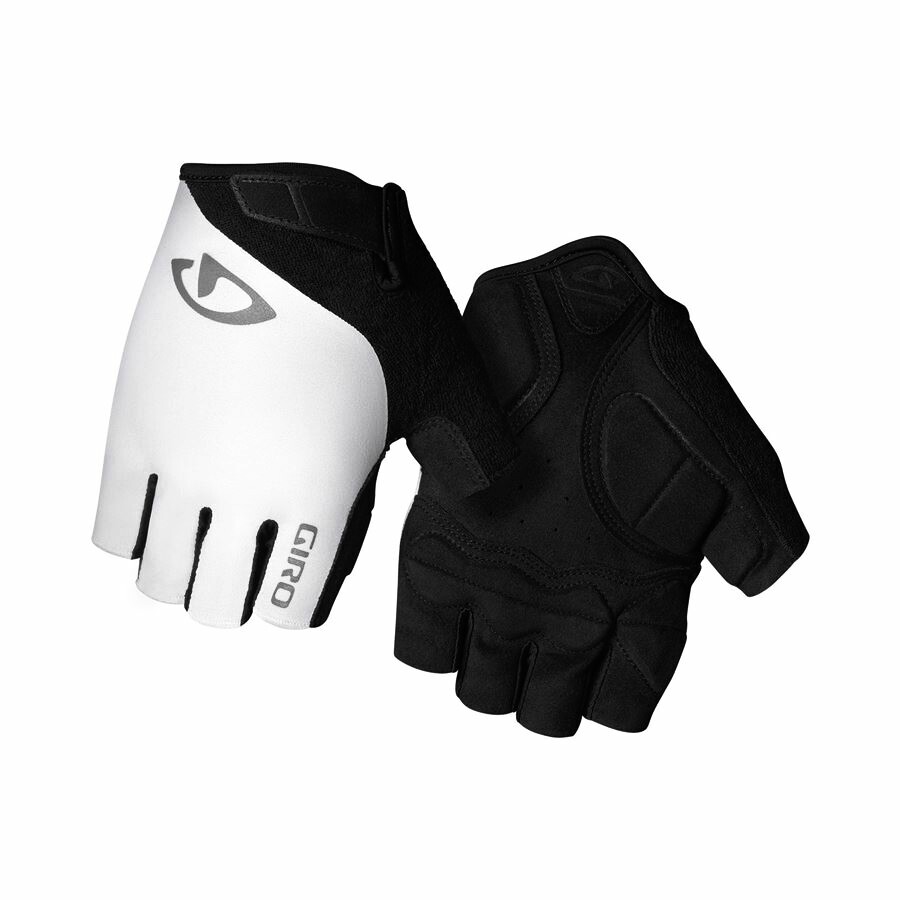 Product detail of Cyklistické rukavice Giro   Jag White