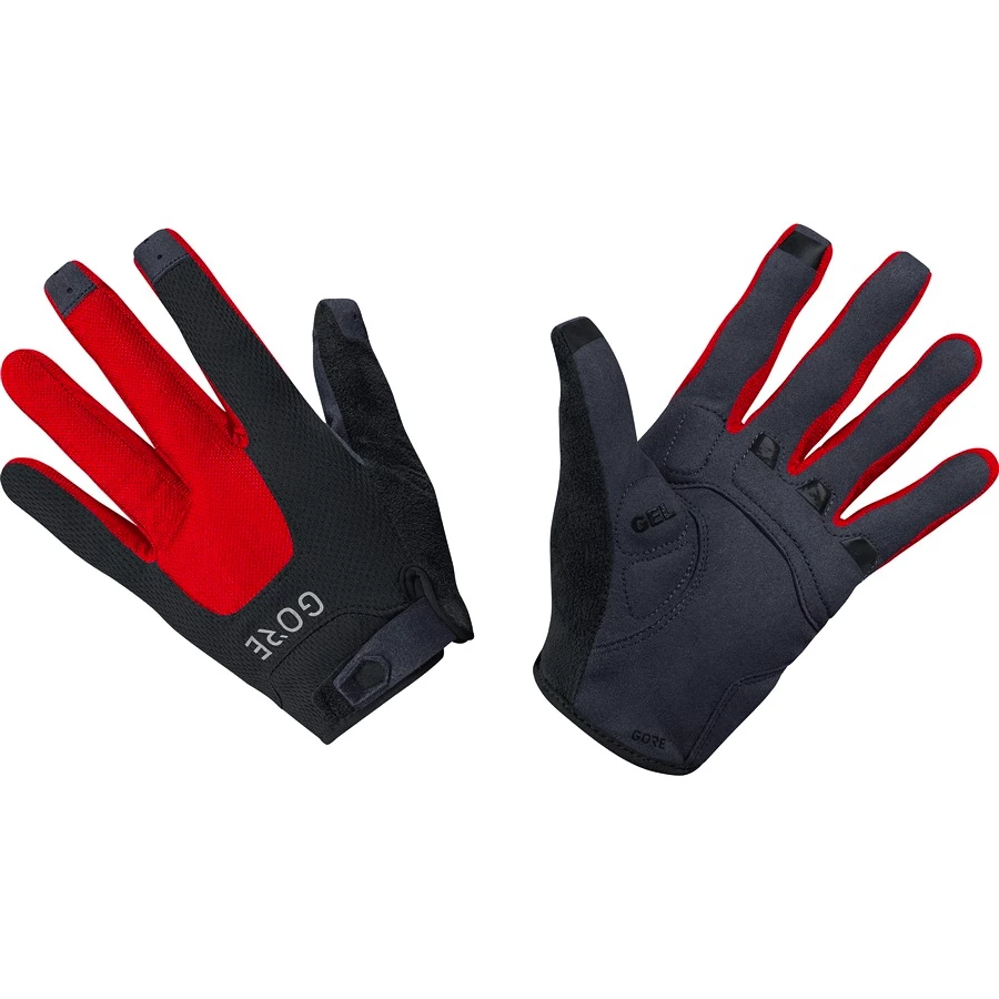 Cyklistické rukavice GORE  C5 Trail red/red S