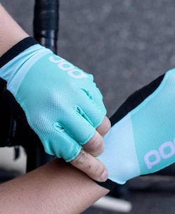 Cyklistické rukavice POC  Essential Road Mesh green