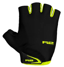 Cyklistické rukavice R2 Riley Black-Yellow