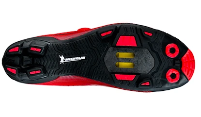 Cyklistické tretry Shimano SH-XC7 červené