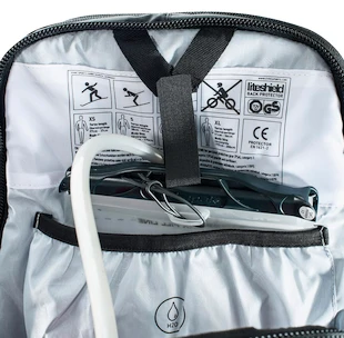 Cyklistický batoh EVOC FR TRAIL UNLIMITED 20l černo-bílý